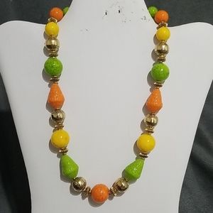 Multicolored Bead Necklace